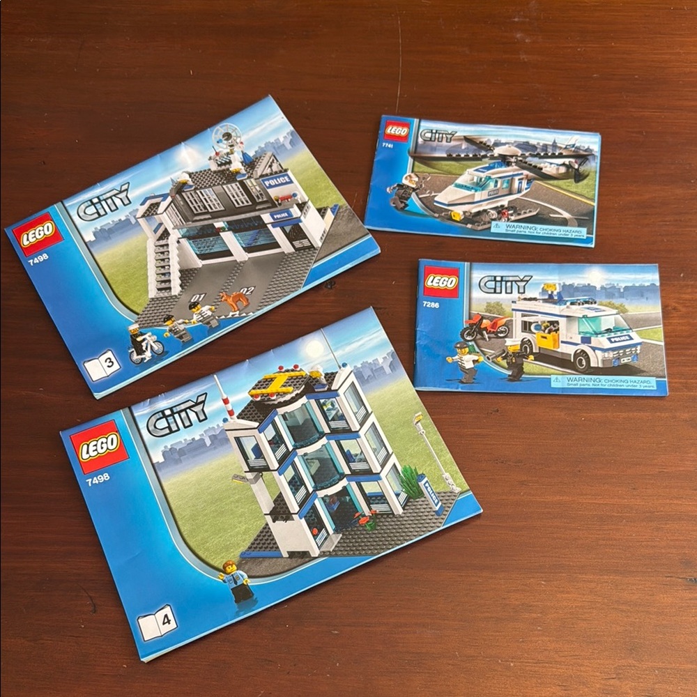 LEGO City Police instruction manuals